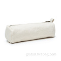 Drawstring Makeup Bag Thick White Toiletry Storage Cotton Canvas Wash Bag Supplier